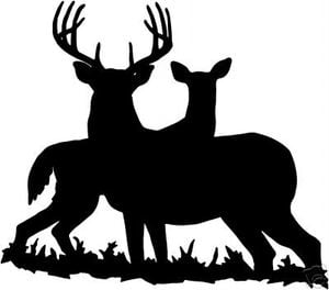 Deer Hunting Decal Sticker 3