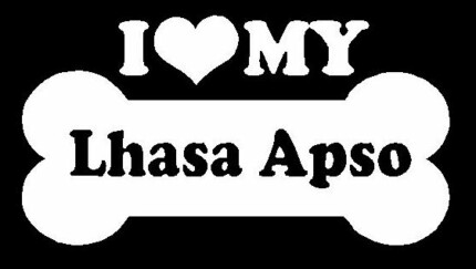I Love My Lhasa Apso