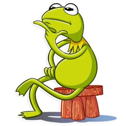 kermit the FROG muppet show_sticker 15