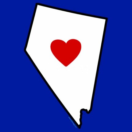 Love Nevada Sticker