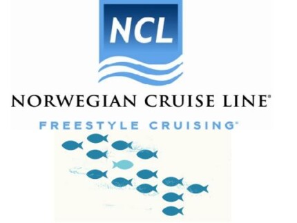 Norwegian Cruise Line logo sticker 4