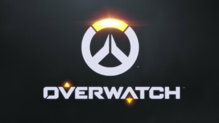 Overwatch Game Logo Black