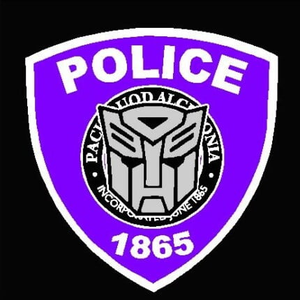 POLICE Transformer Shields Auto Purple