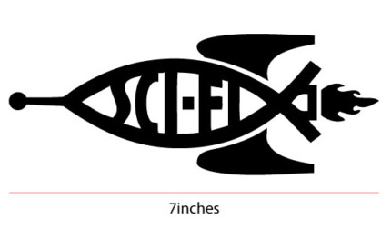 Scifi Darwin Fish Decal