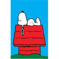 Snoopy Sticker Color 3