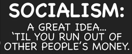 socialism funny Bumper-Sticker