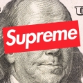 Supreme Money Skating Sticker