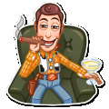 toy story woody funny sticker 13