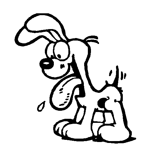 Odie decal