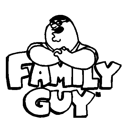 Family Guy Name Vinyl Sticker
