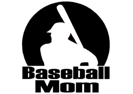 Baseball Mom 3 Adhesive Vinyl Decal
