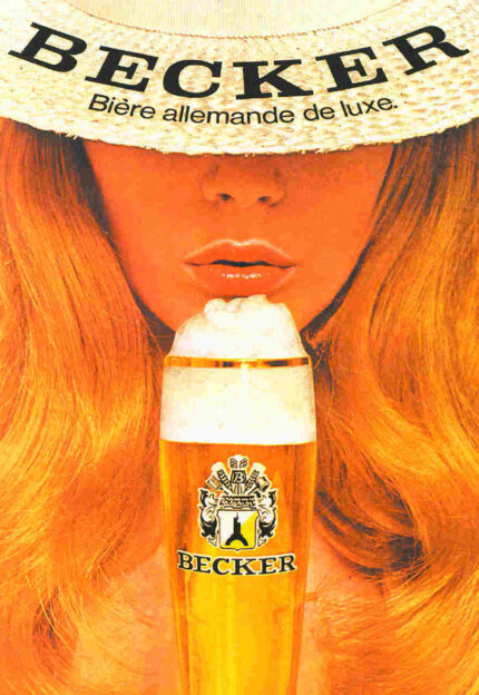 Becker Pils Sexy Poster Sticker