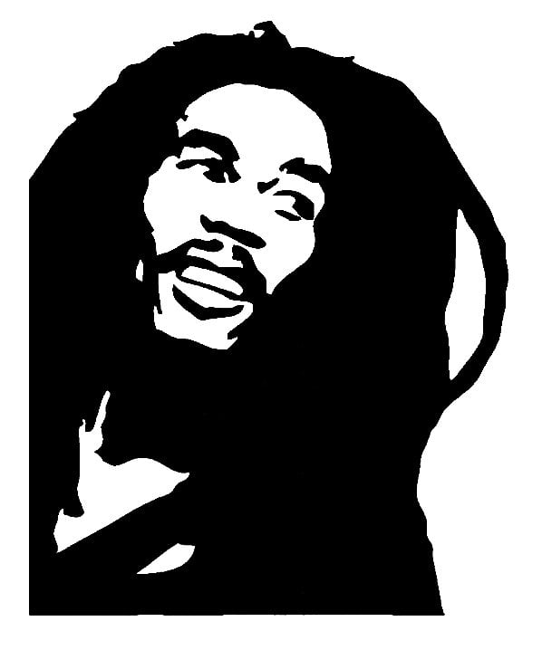 Bob Marley Band Vinyl Decal Stickers