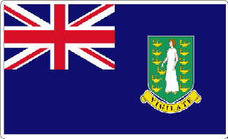 British Virgin Islands Flag Sticker