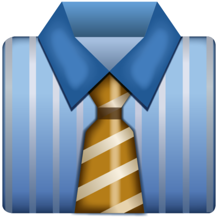 Business_Shirt_With_Tie_Emoji