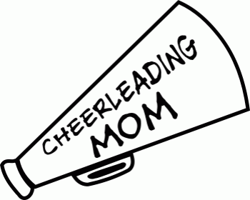 Cheer Leading Mom Decal 2