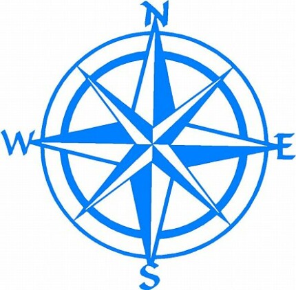 Compass Boating Decal