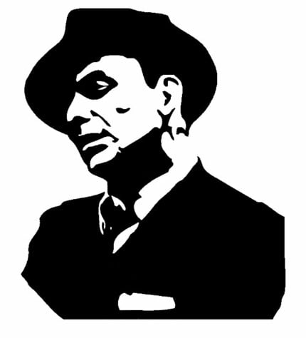 Frank Sinatra Gangster Band Vinyl Decal Stickers