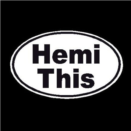 Hemi This Oval Decall