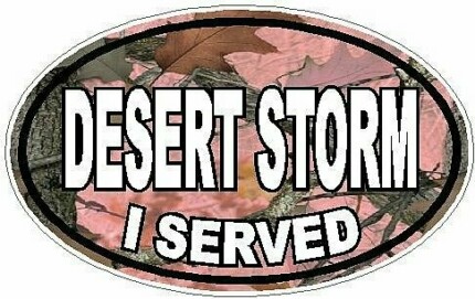I Served Desert Storm FILLS Camo Nature Pink