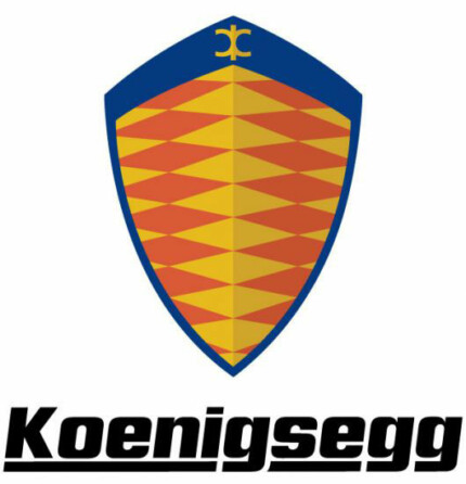 Koenigsegg Logo Color Vinyl Decal