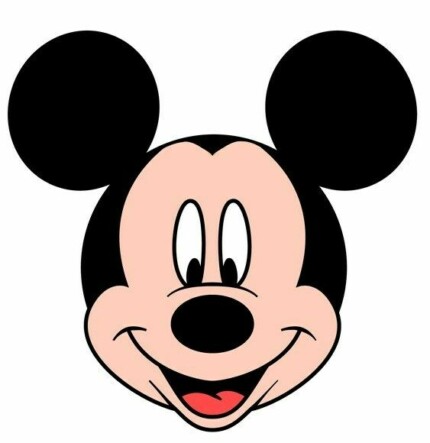 MICKEY MOUSE HEAD COLOR DISNEY CARTOON DECAL - Pro Sport Stickers