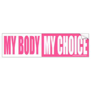 MY BODY MY CHOICE STICKER 2