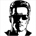 Terminator Arnold Schwarzenegger Movie Decal