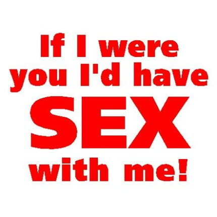Sex With Me Decal - 19J