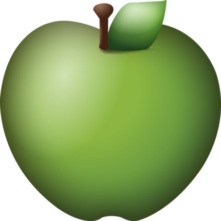 Apple GREEN_Emoji