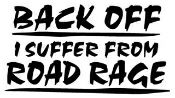 Back Off Road Rage