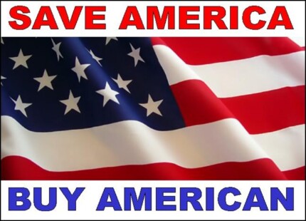buy american save america sticker