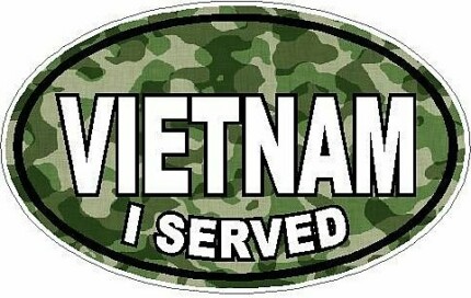 I Served Vietnam FILLS Camo Green