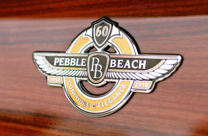 Rolls Royce Bespoke Phantom Drophead 60th Annversity Emblem Color Vinyl Sticker