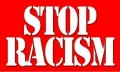 stop racism bumper decal