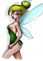 Tinkerbell Sexy Color Decal Sticker