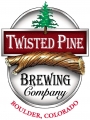 twisted pine brewing company logo sticker