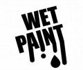 Wet Paint Funny Vinyl Car Decal