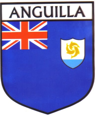 Anguilla Flag Crest Decal Sticker