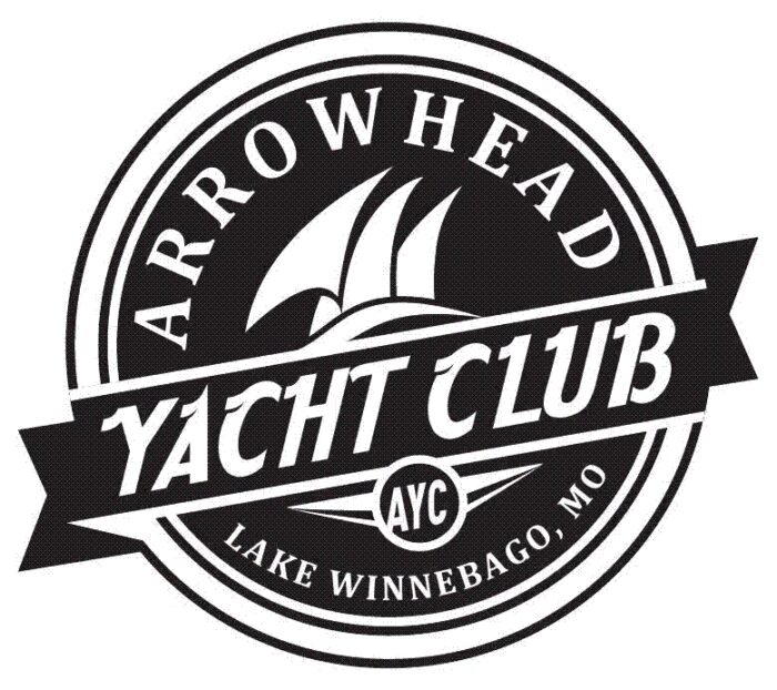 Arrowhead Yacht Club Sticker