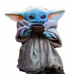 Baby Yoda Sticker 102