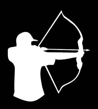 Bow Hunter Archery Vinyl Hunting Decal