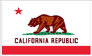 California State Flag Decal