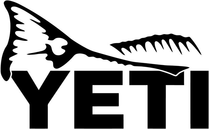 fishing YETI decal - Pro Sport Stickers