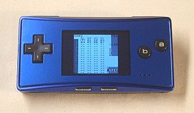 Game Boy Micro Blue Sticker