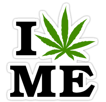 I Marijuana Maine Sticker