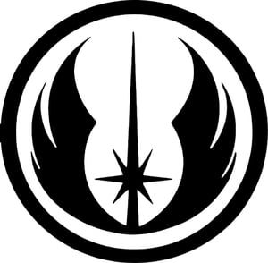 Jedi Logo Decal