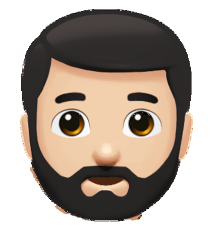 man bearded-emoji