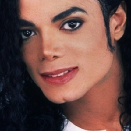 Michael Jackson new chin sticker