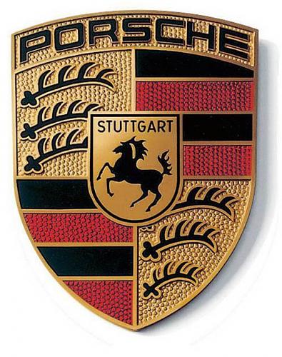 PORSHE Crest Logo Decal Sticker - Pro Sport Stickers
